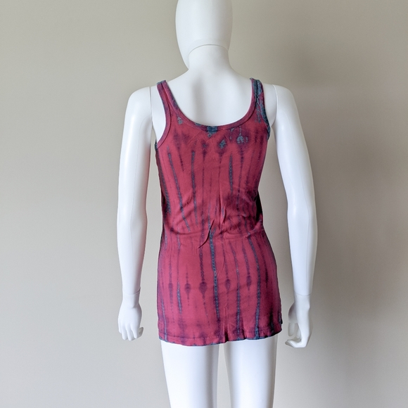 Billabong Tie Dye Pink and Blue Tank - Picture 4 of 9